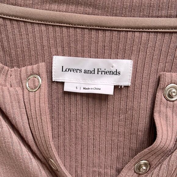 Lovers and Friends Lina Bodysuit in Mocha Size S - Picture 4 of 11